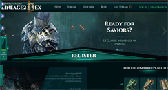 Desktop Screenshot of lineage2dex.com